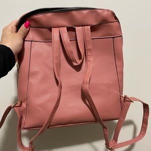 pink mini backpack purse